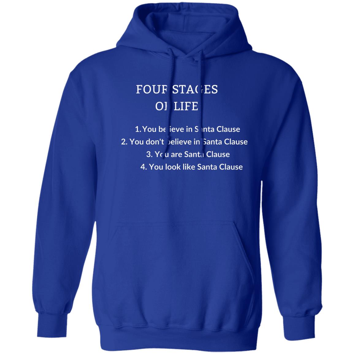 Four Stages of Life: Santa Clause Hoodie