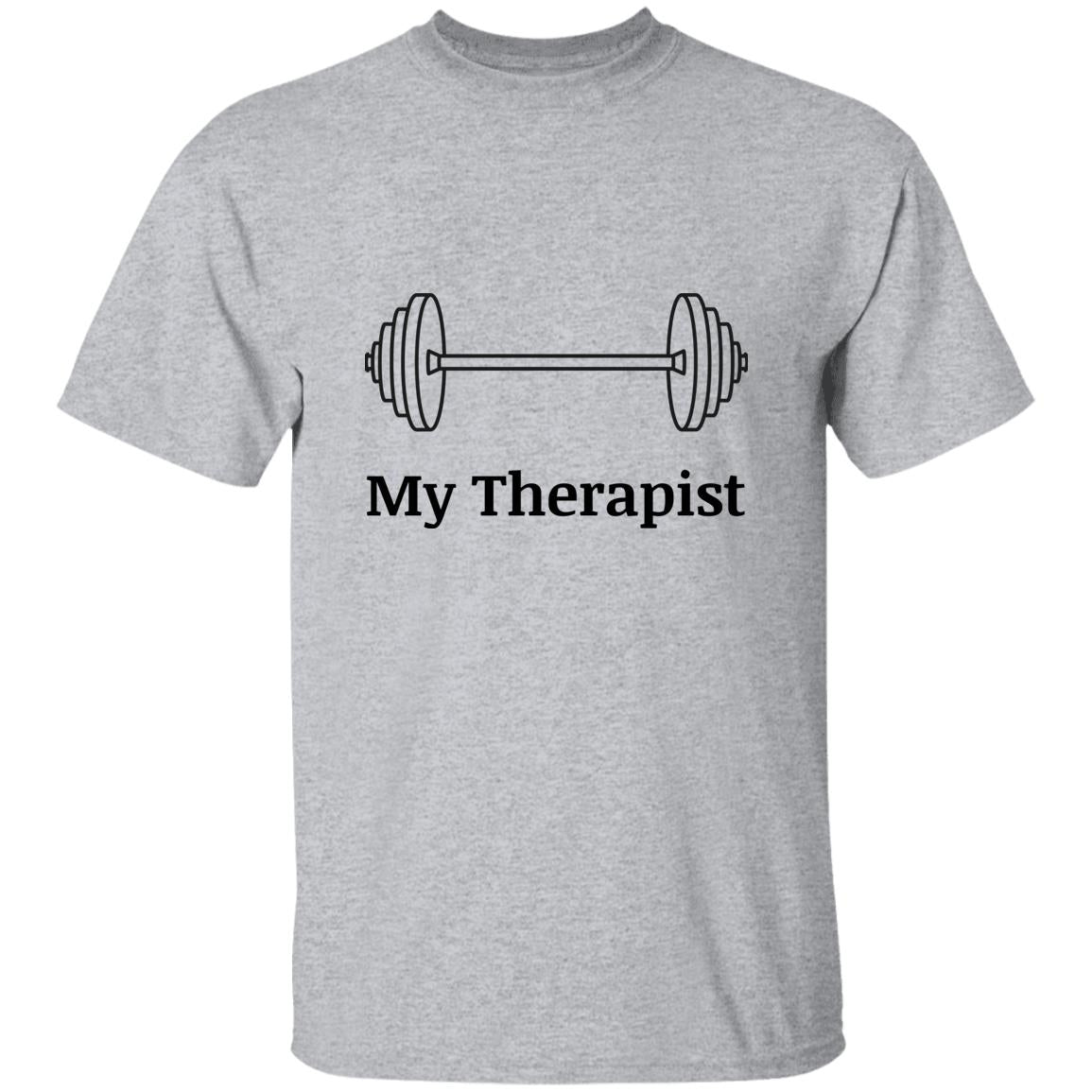 My Therapist Barbell Second Edition T-Shirt