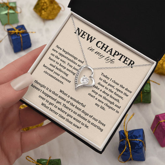 New Chapter - New Opportunities Forever Love Necklace