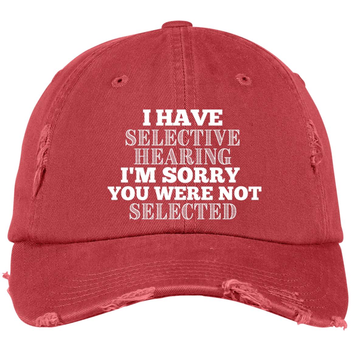 Selective Hearing Hat / Cap