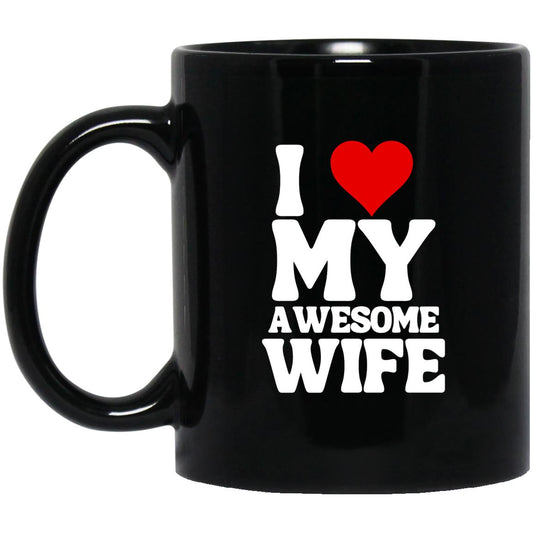 I Love My Wife Mug