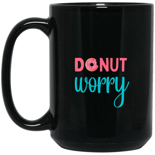 Pink And Blue Bright Donut Mug