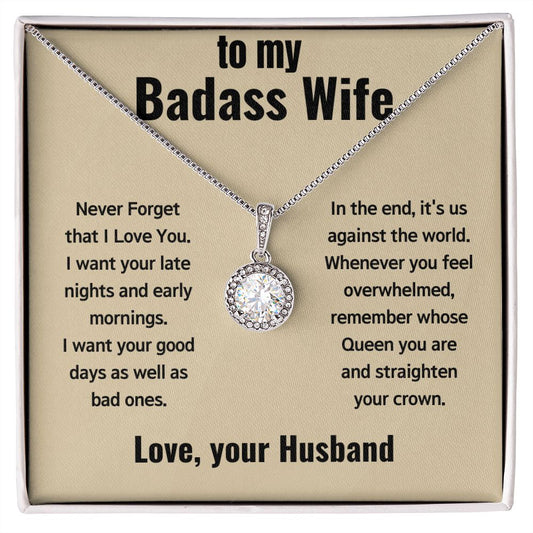 Badass Wife - All Days -  Eternal Hope Necklace