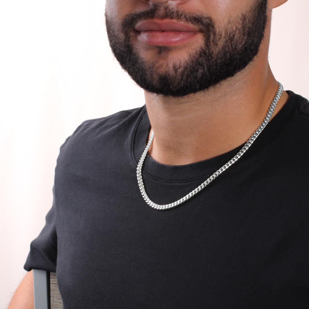To My Man - Cuban Link Chain