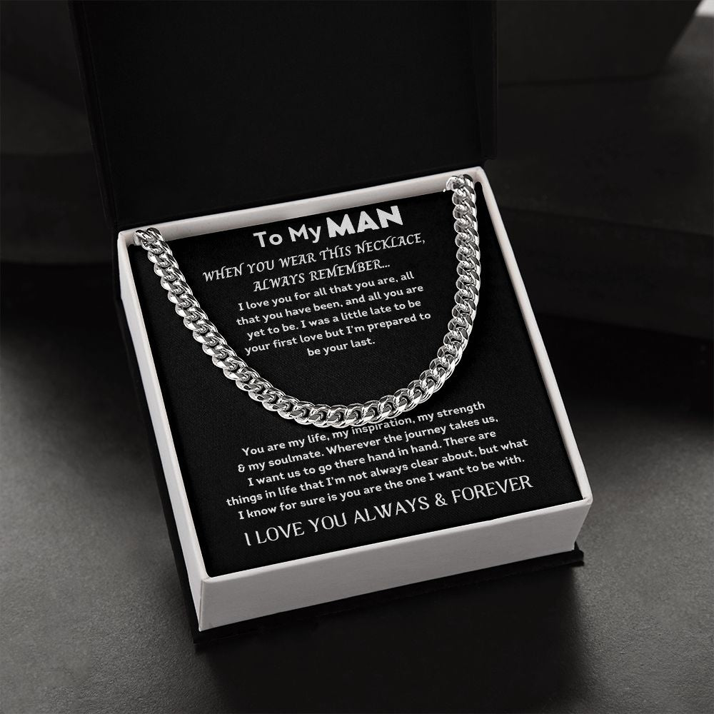 To My Man - Cuban Link Chain