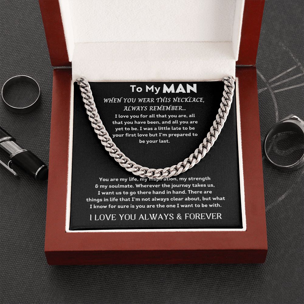 To My Man - Cuban Link Chain